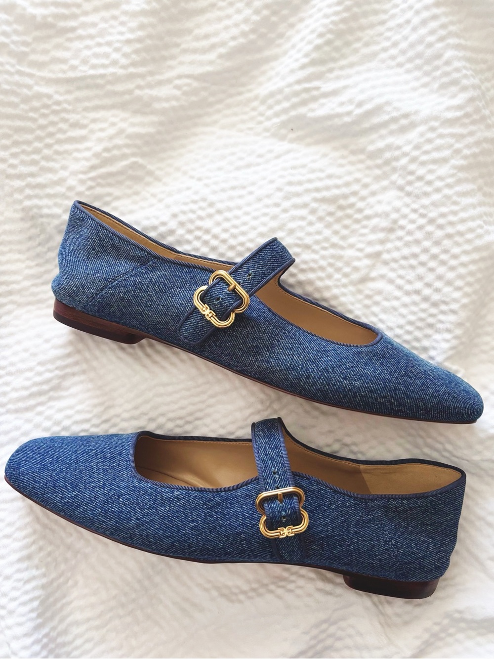 Sam Edelman Michaela Mary Jane Denim Flats